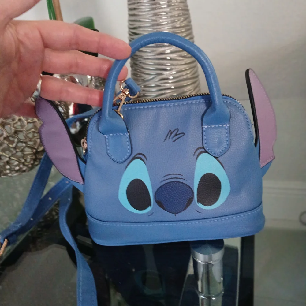 Stitch Character Kids Bag - Blue and Purple